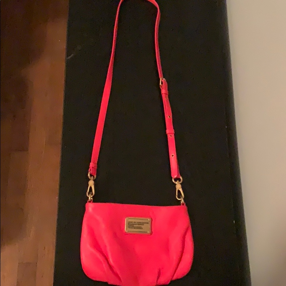 Hot pink Marc Jacobs crossbody